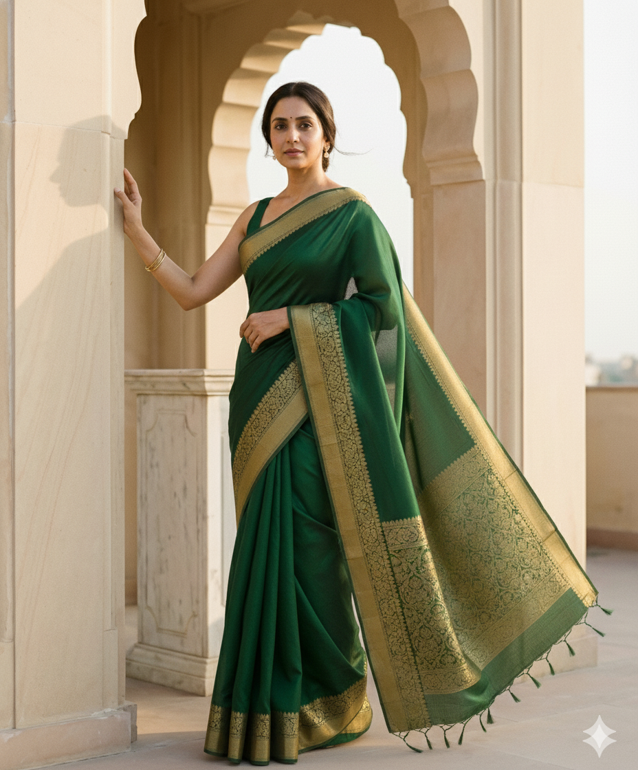 Pure Silks | Sunehri Royale