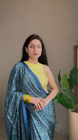 Soft Semi-Crepe Printed Saree