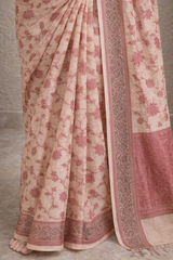 Chanderi Cotton Resham Woven Saree