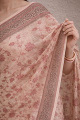 Chanderi Cotton Resham Woven Saree