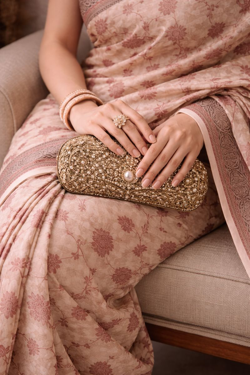 Chanderi Cotton Resham Woven Saree